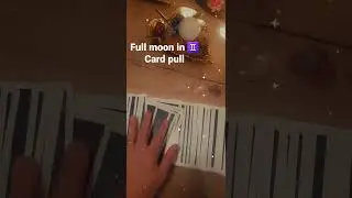 Full moon ♊ Card pull