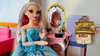 Hindi Urdu story of barbie dolls, anna elsa dolls, disney princess dolls #barbiedoll #doll #elsa 
