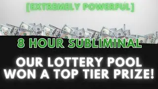 [EXTREMELY POWERFUL] We Already Won A Top-Tier Lottery Prize | 8-Hour Lottery Pool Sleep Subliminal
