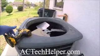 Goodman / Amana ----- How to Replace Condenser Fan Moter