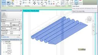 Video-09-Part 2: Advance Revit Curtain Walls/Mullion Profile / Sunshade Louvers