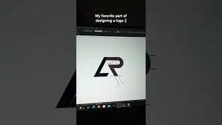 Who else loves working with shape builder tool during logo designing? #illustrator #tutorial #adobe