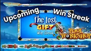 Upcoming Lost Gift Winstreak 😎 in Pool Workshop 😱 in 8 Ball Pool  👀