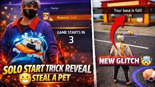 SOLO START TRICK REVEAL 🤩 NEW GLICH 🤯 BASE DOUBLE PET MAP 🤩BASE DOUBLE PET TRICK 🤯 NARUTO GAMER 