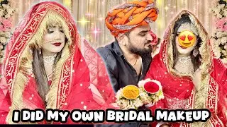 Wedding Day Bridal Makeup😍 Abubakr Weds Maheen / Shadi Vale Din Hi Fight Ho Gyi💔