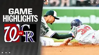 Nationals vs. Rockies Game Highlights (6/22/24) | MLB Highlights