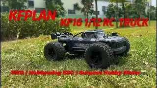 Unleash the Beast! KFPLAN KF16 Brushless 1/12 RC Truck in Action | Speed, Power & Performance