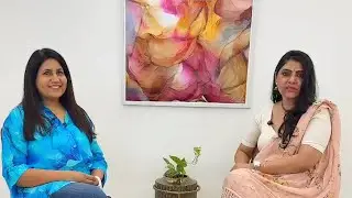 Anuja Aggarwal's solo show at Mon Amour Art Gallery, Jaipur, India. 