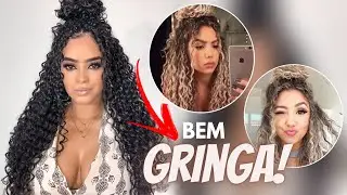 COMO FAZER PENTEADO GRINGO COM CABELO ORGÂNICO
