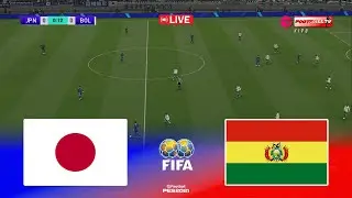 🔴Japan vs Bolivia - International Friendly 2025 Football Match | Pes 21 Gameplay Simulation