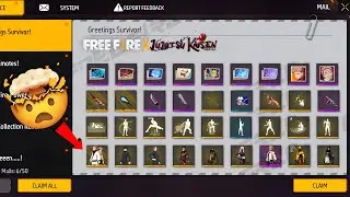 Login Claim Free All Legendary Items in free fire 🔥