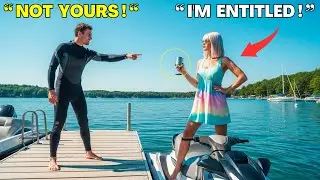 Entitled Karen Stole My $18,000 Jet Ski&hellip; 15 Minutes Later, She Was in Handcuffs!