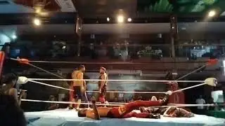Master❌️Kiran Highlights in the Battle Royale Trinidad Wrestling N.E.W Evolution Wrestling 🔥🔥🔥