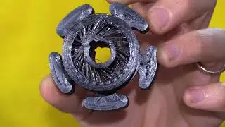 Resin Injected PLA for combat robot wheels