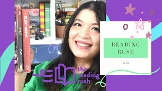 My week during the reading rush - Reading vlog [English Video]