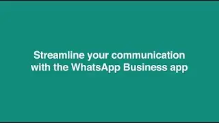 How To Use Messaging Tools | WhatsApp Business