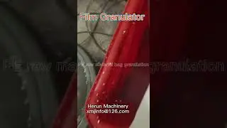 plastic reprocessing/recycle plastic bags/recycling plastic machine/waste plastic granulator