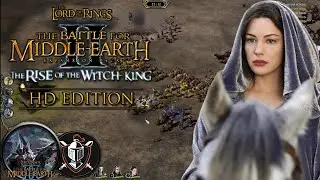 LOTR BFME 2 ROTWK 2.02 V 8.4 | Playing with Elves in a 3v3 |