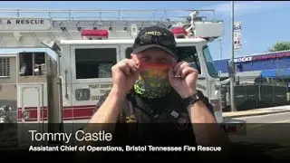 Gas leak off West State Street in Bristol, Tennessee
