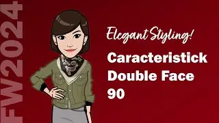 Элегантный стиль шарфа | Обзор шарфа Herm&egrave;s осень-зима 2024 | Caracteristick Double Face 90 | Cranleyplace