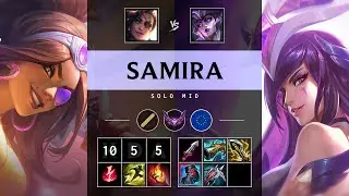 Samira Mid vs Syndra - EUW Master Patch 25.16