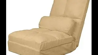 epic furnishings cosmo click clack convertible futon pillow top flip chair sleeper bed khaki