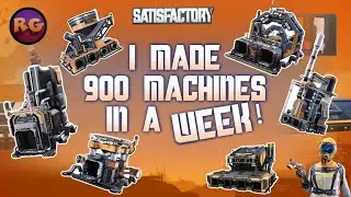 30 Pressure Conversion Cubes per minute?EASY!#ravenismgames #satisfactory #satisfactorygame