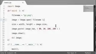 Python [PIL Image] 12 The Paste Function