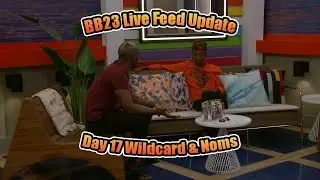BB23 Live Feed Update Day 17 Wildcard & Noms - Why So Emotional