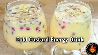 शरबत | Custard Sharbat | Instant Premix Powder | Healthy Energy Drink | Summer Drink | CookwithNeetu