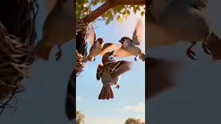 Piko's First Flight #birds #courage #animals #cute