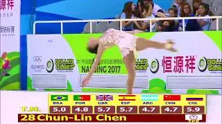 Chun Lin Chen - Senior Ladies - Short Program - WRG Nanjing 2017