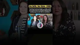 How One Water Bottle Became a $100M Brand | Sarah Kauss & S&rsquo;well  #Entrepreneurship #EcoFriendly