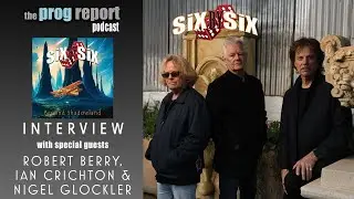 Robert Berry, Ian Crichton, and Nigel Glocker of SiX By SiX on their new album 'Beyond Shadowland'