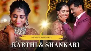 COIMBATORE WEDDING RECEPTION 4K HIGHLIGHTS | KARTHI & SHANKARI | ZEROVOLUME PHOTOGRAPHY | 9159333394