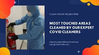 Most touched areas cleaned by our expert COVID cleaners