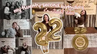 I'M TWENTY-TWO 🥳🎂 | + decorating, friends, bowling competition, & more!