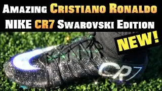 Amazing CRISTIANO RONALDO (CR7) Swarovski Boots