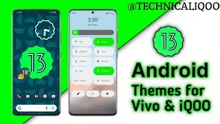 Android 13 V1 Theme for Vivo & iQOO Device || Technical Raja Varma