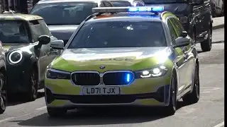 Metropolitan Police, Marked BMW 5 Series Facelift Traffic Car Responding! | Lewisham
