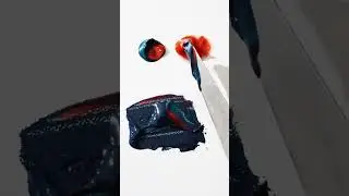Nice color mixing video aesthetic color video art color video strange color video slime edition