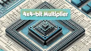 4x4-bit Multiplier | De1-Soc Board | IP Modules