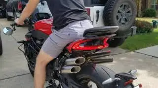 MV Agusta Brutale 1000 RR.. Exhaust Sound