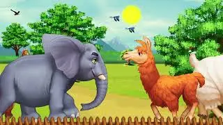 Animal stampede|animals|animal|Cartoonickids