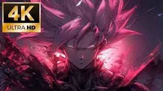 Goku Super Saiyan Rose Live Wallpaper 4K | Dragon Ball Animated Background