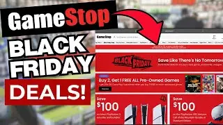 Ранние предложения GAMESTOP в Черную пятницу!