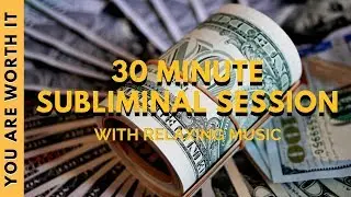 BE COMFORTABLE WITH MONEY | Subliminal Affirmations to Positively Change Your Money Mindset