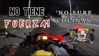 MI MOTO PIERDE FUERZA (NO SUBE COLINAS.) | PULSAR NS 125 | ROUSER 125 |