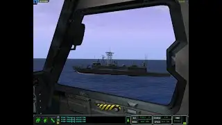 Dangerous waters  Ka 27 quick mission. расстрел ПЛ из пулемета