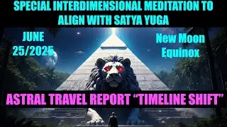 InterDimensional Meditation Astral Travel Report - Re-Aligning Our Timeline With Satya Yuga